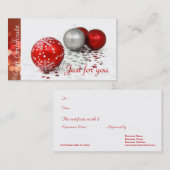 Certificats de cadeau d'entreprise constituée en (Devant / Derrière)