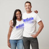 certificeerbaar t-shirt (Unisex)