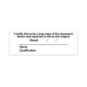Certificeringsdocumenten Zelfinktende Stempel