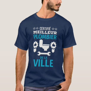 Certifié meilleur diplombier de la ville t-shirt