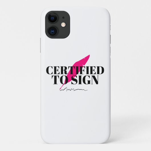 Certifié pour signer le coque cellulaire (Dos)
