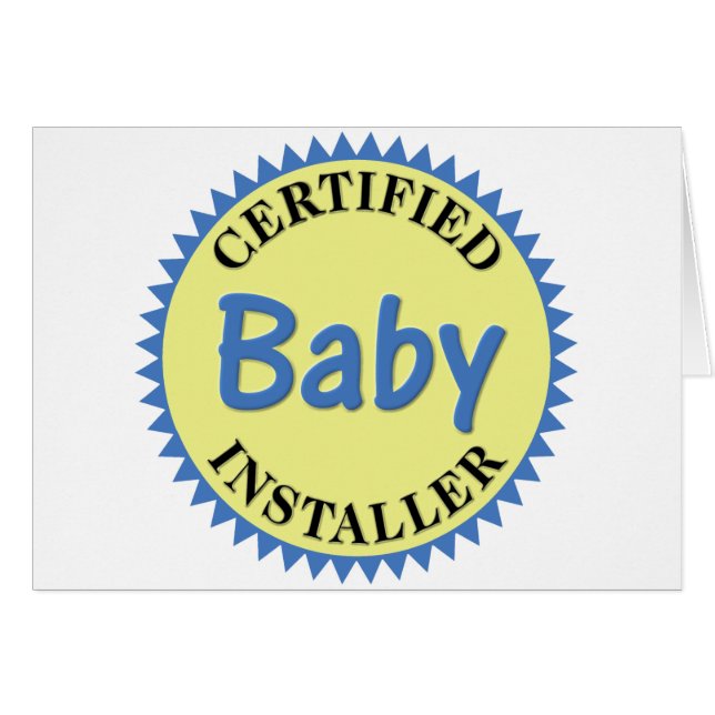 Certified Baby Installer (Voorkant Horizontaal)