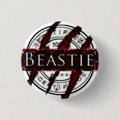Certified Beastie Button (Voorkant)