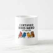 Certified Bird Nerd (Kind Edition) - Schattige Vog Koffiemok (Center)