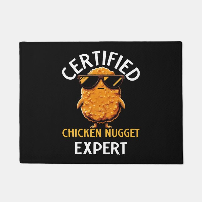 Certified Chicken Nugget Expert Deurmat (Voorkant)