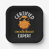 Certified Chicken Nugget Expert Papieren Bordje (Voorkant)