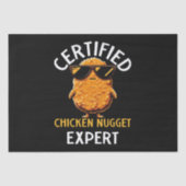 Certified Chicken Nugget Expert Tissuepapier (Voorkant)