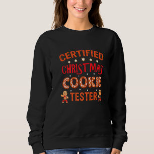 Certified Christmas Cookie Tester Christmas Baking Trui