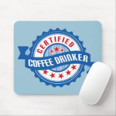 Certified Coffee Drinker Muismat (Met muis)