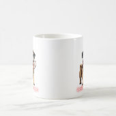 Certified Cuddle Expert Mug – Funny Pug Lover  (Centre)