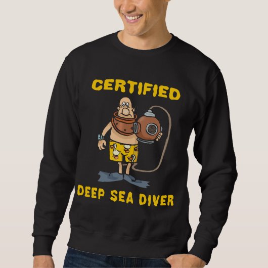 Certified Deep Zee Diver Trui (Voorkant)