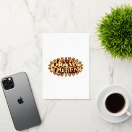 Certified Drama Queen Folie Wenskaart