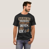 Certified Forklift Operator Forklift Driver Quote T-shirt (Voorkant volledig)