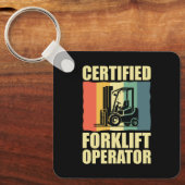 Certified Forklift Operator Sleutelhanger (Voorkant)