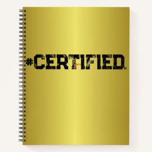 #CERTIFIED GOLD PLANNER NOTITIEBOEK