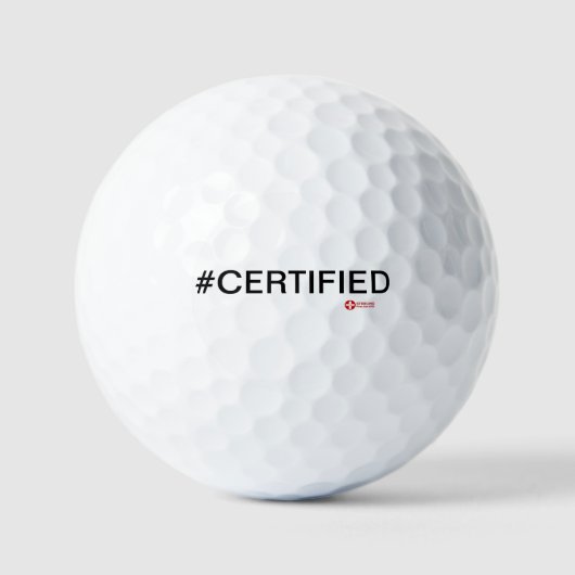 #CERTIFIED GOLFBALLEN (Voorkant)
