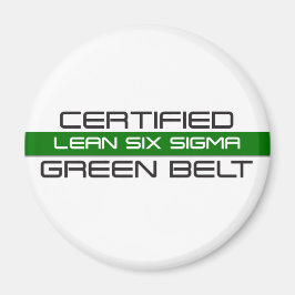 Certified Lean Six Sigma Green Belt Magneet