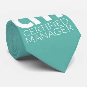 Certified Manager Gentleman's Stropdas