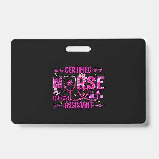 Certified Nurse Assistant Badge (Voorkant)