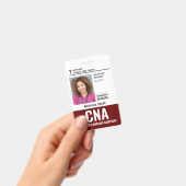 Certified Nursing Assistant CNA ID-fotobadge Badge (Handheld)