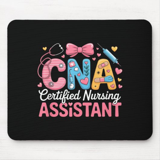 Certified Nursing Istant Nurse Aide Nurse Istant C Muismat (Voorkant)