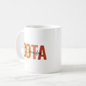 Certified Occupational Therapy Assistant COTA Gift Koffiemok (Voorkant links)