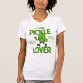 Certified Pickle Lover Cute Funny Dill Pickle T-shirt (Voorkant)