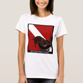 Certified Toilet Diver T-shirt