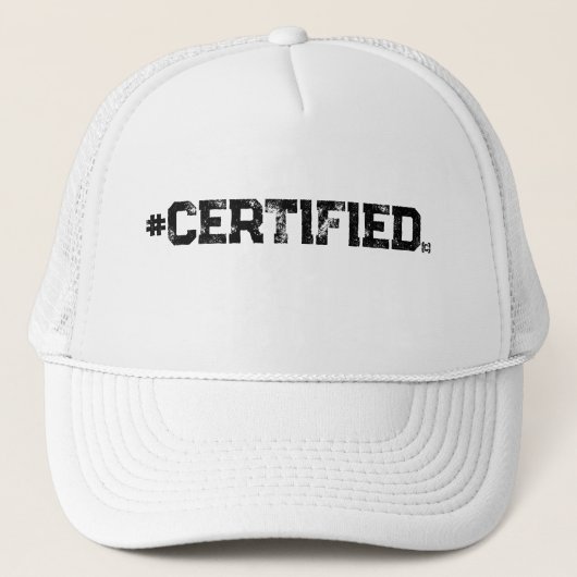 #CERTIFIED TRUCKER PET (Voorkant)