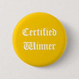 Certified Winner Button