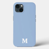 Cerulean blauw Effen Kleur Case-Mate iPhone Case (Achterkant)