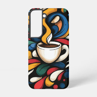 Cerulean Flora Samsung Galaxy Hoesje
