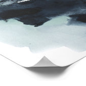 Cerulean & Gold Poster (Hoek)