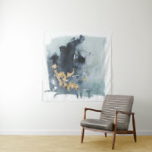 Cerulean & Gold Wandkleed (In Situ (horizontaal))