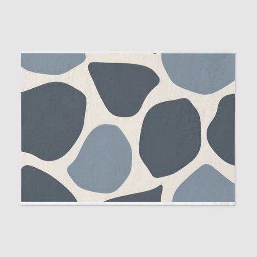 Cerulean Mist Drift Tissue Paper Tissuepapier (Voorkant)