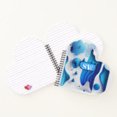 Cerulean Pulse Heart-Bound Personalized Journal (Intérieur)