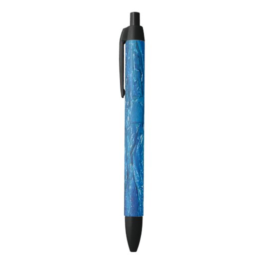 Cerulean Rhapsody Zwarte Inkt Pen (Top (Verticaal))