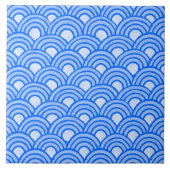 Cerulean Scales Keramische Tegel Tegeltje (Voorkant)