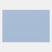 Cerulean Solid Color Inpakpapier Vel (Voorkant 2)