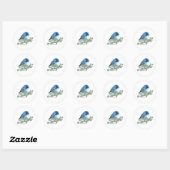 Cerulean Warbler Vogel Stickers (Vel)