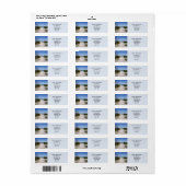 Cervantes WA Return Address Label (Full Sheet)