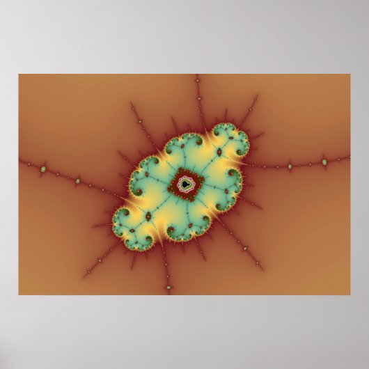 Cerveau carré - Poster fracturé (Devant)