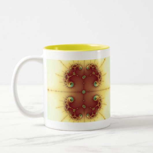 Cerveau - Mug fractale (Gauche)