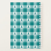 Cervical Cancer Awareness Plaid Planner, Teal (Dos)