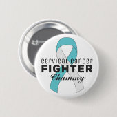 Cervicale kanker witte Button (Voorkant /achterkant)