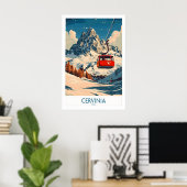 Cervinia Ski Poster 1 (Bureau à domicile)