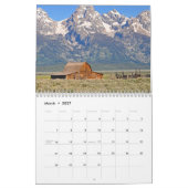 Ces Grands Tetons, un calendrier 2026 sur 12 mois (Mar 2027)