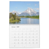 Ces Grands Tetons, un calendrier 2026 sur 12 mois (Jan 2027)