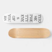 CES JOLIS YEUX SKATEBOARD (Horz)