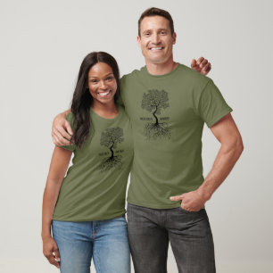 Ces Racines Gèrent Des T-shirts Héritage Profond